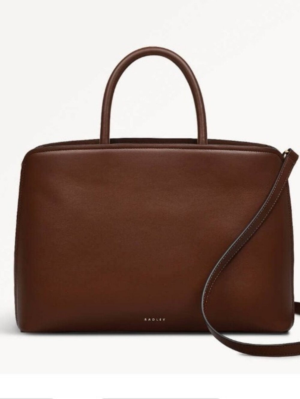Radley Medium Ziptop Grab Bag In Walnut Brown. NWT. Gift.